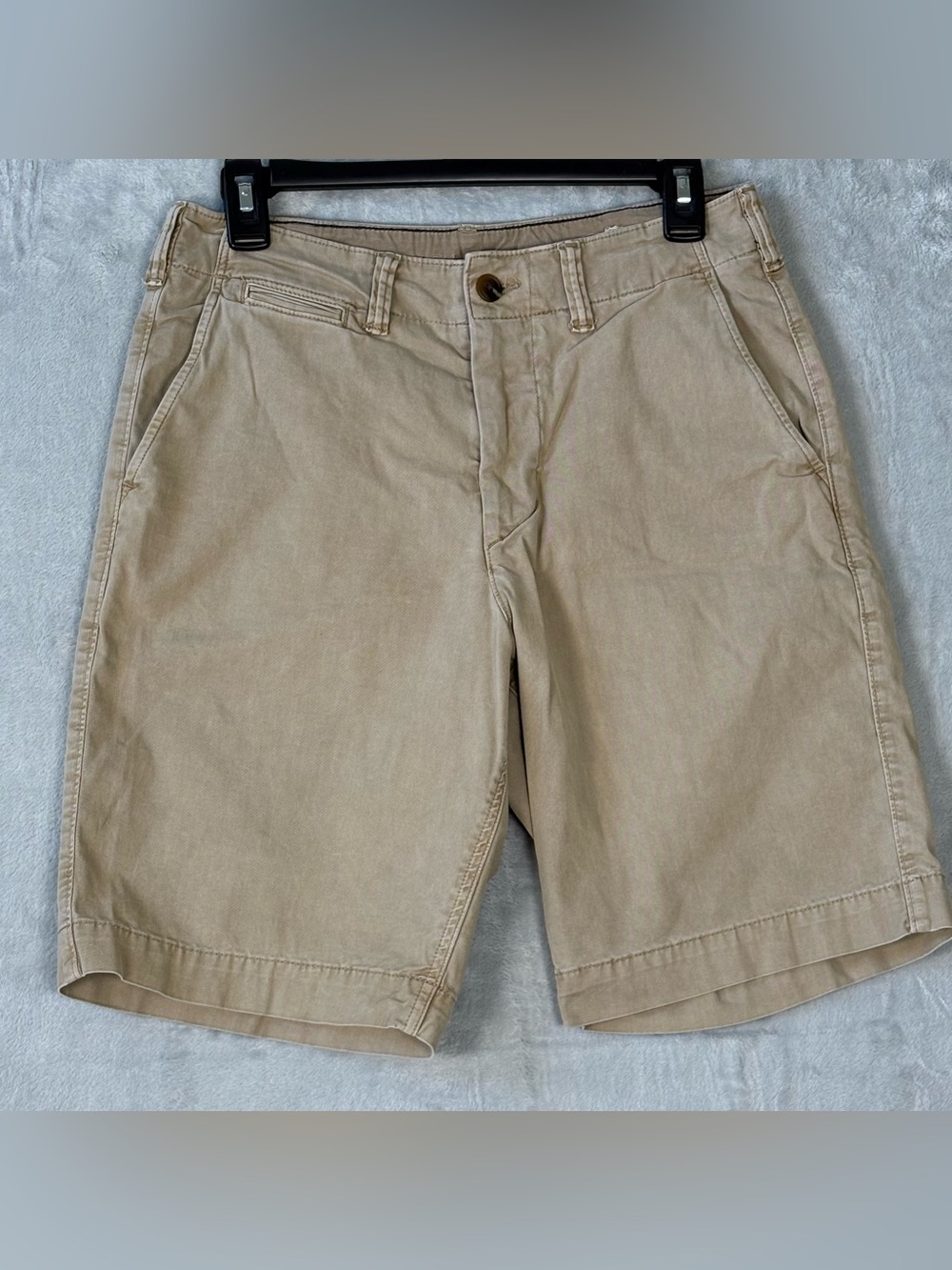 American Eagle Tan Khaki Shorts Next Level Flex Men's Sz. 30 Classic Fit
